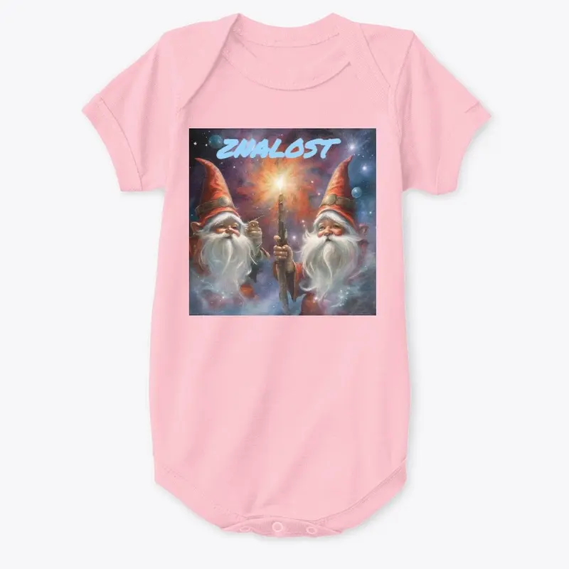 ZNALOST - Space Gnomes Onesies for baby